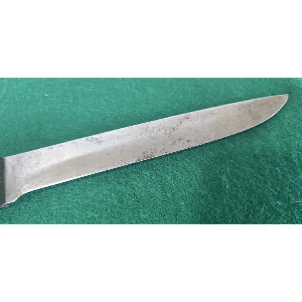 Vintage Carbon Steel Full Tang Chef Knife